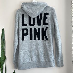 Victoria’s Secret PINK zipper up sweatshirt